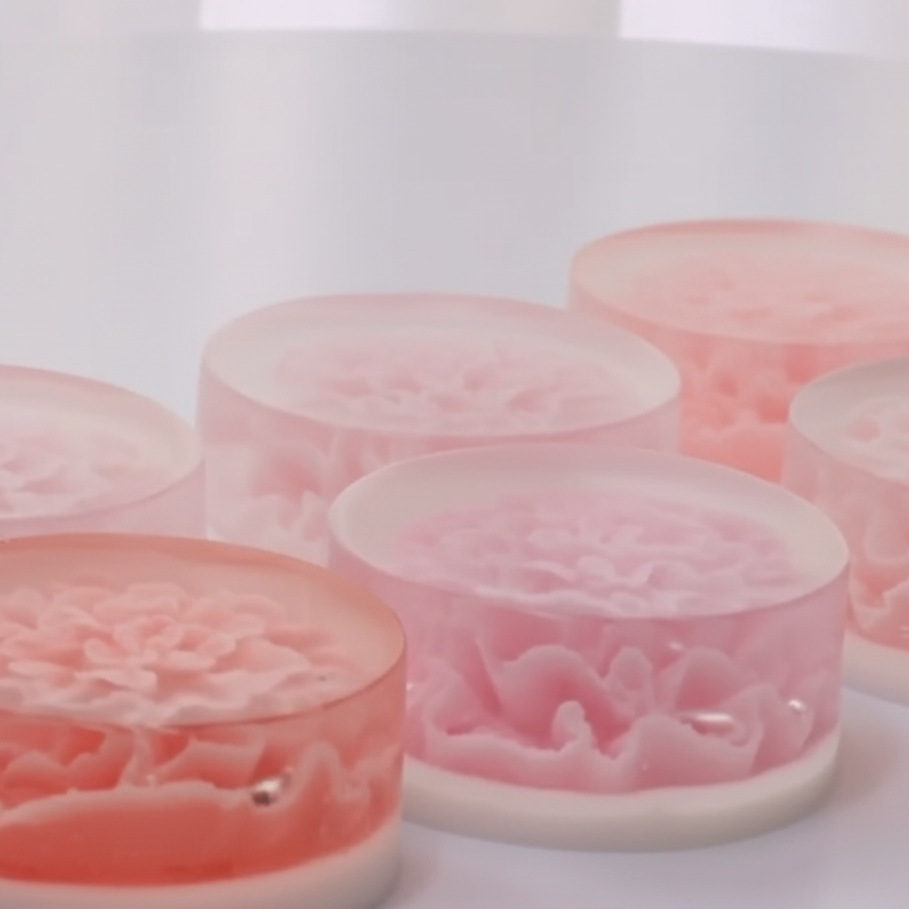 Handmade Inside flower Hand Soap