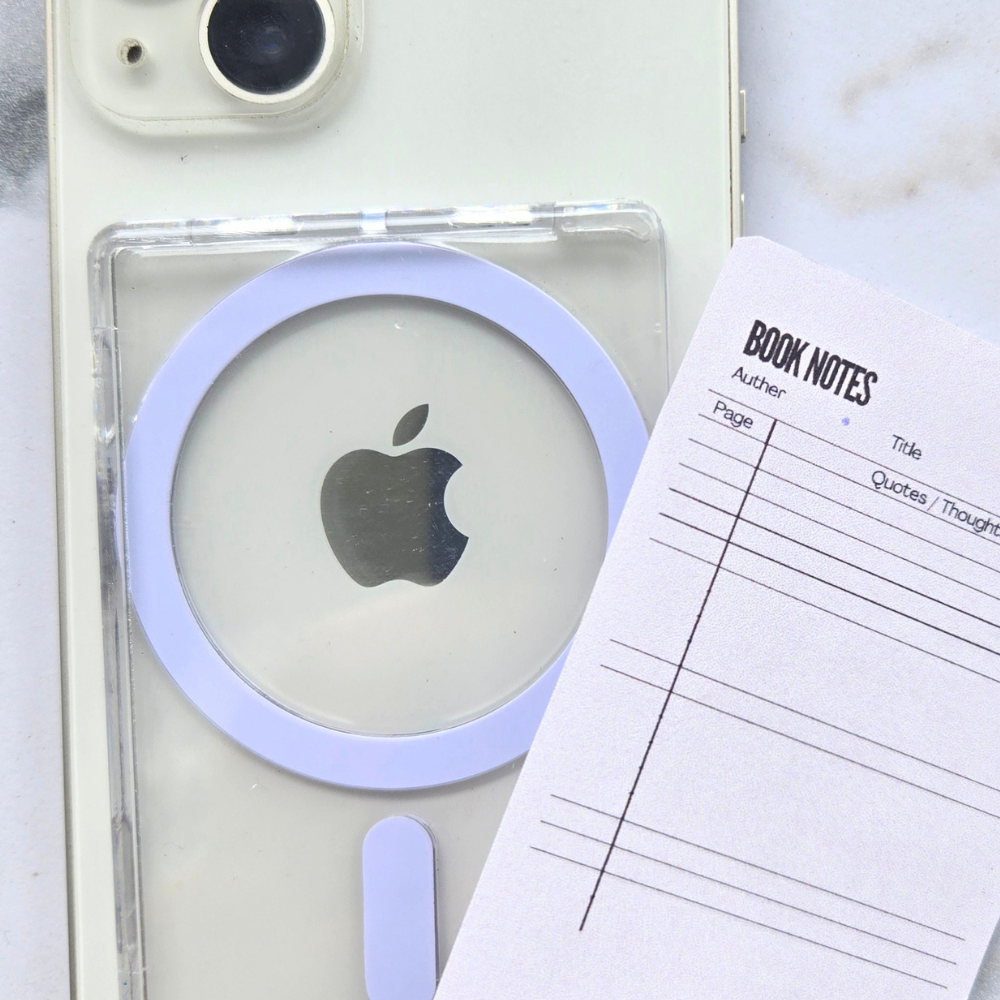 Customized MagSafe Card Holder | Phone Card Case | Kindle Magnetic card | Bookcard, subway ticket, photo card holder | 1case + 1insert